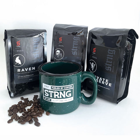 Fueled by Coffee Badass Mug Gift Package